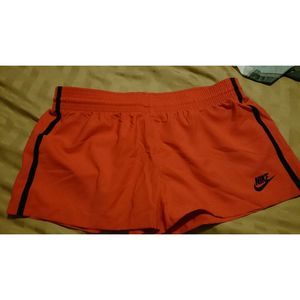 Nike Bright Red Athletic Shorts